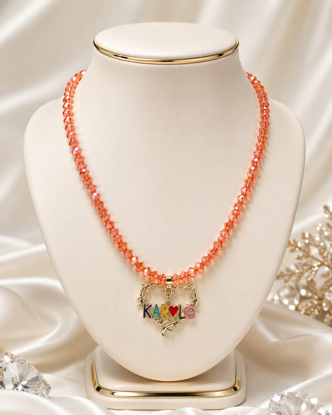 KAROL G HEART NECKLACE