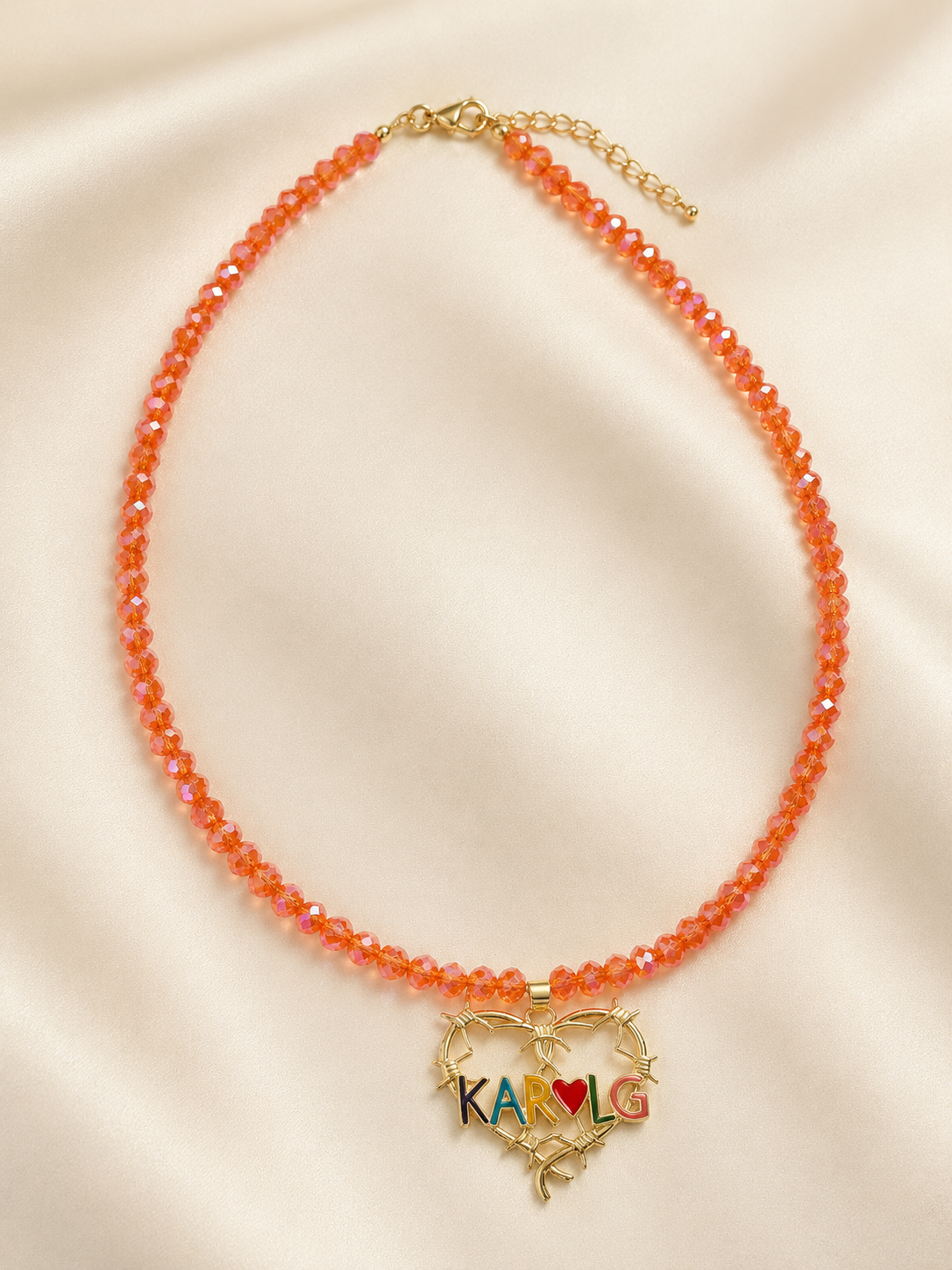 KAROL G HEART NECKLACE