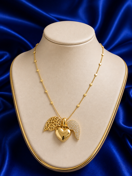 Heart wings Necklace